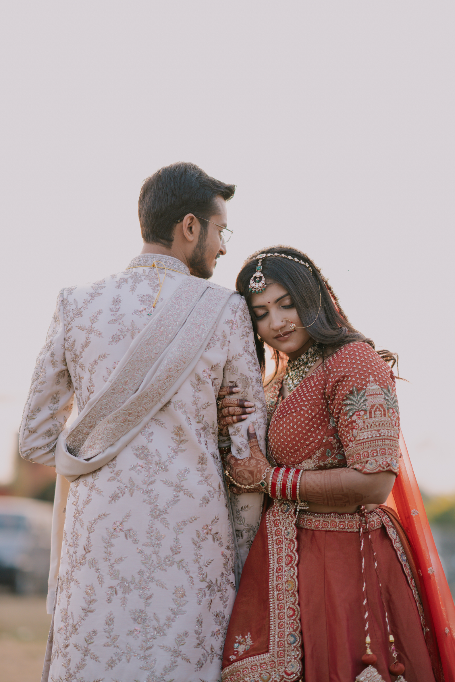 Indian bride portrait